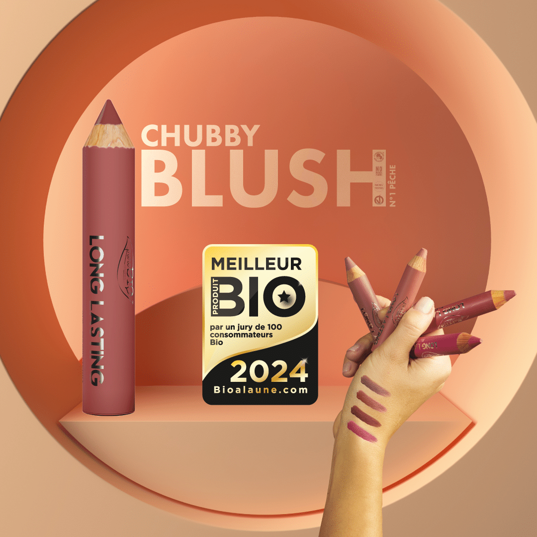 Le chubby blush élu meilleur produit bio 2024